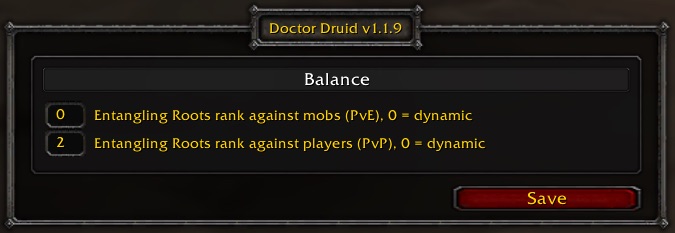 Doctor Druid Balance