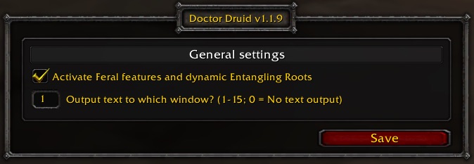 Doctor Druid Main