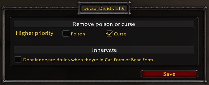 Doctor Druid Healing