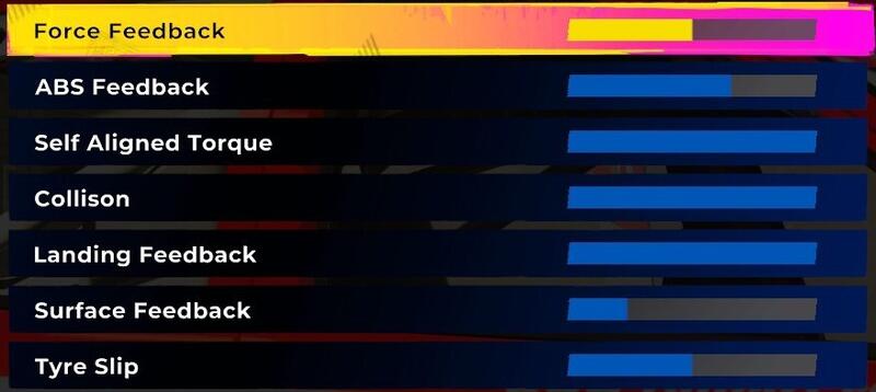 DIRT 5 Vibration & Feedback