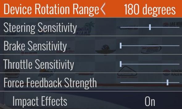 Force Feedback Settings for TMX/T150.