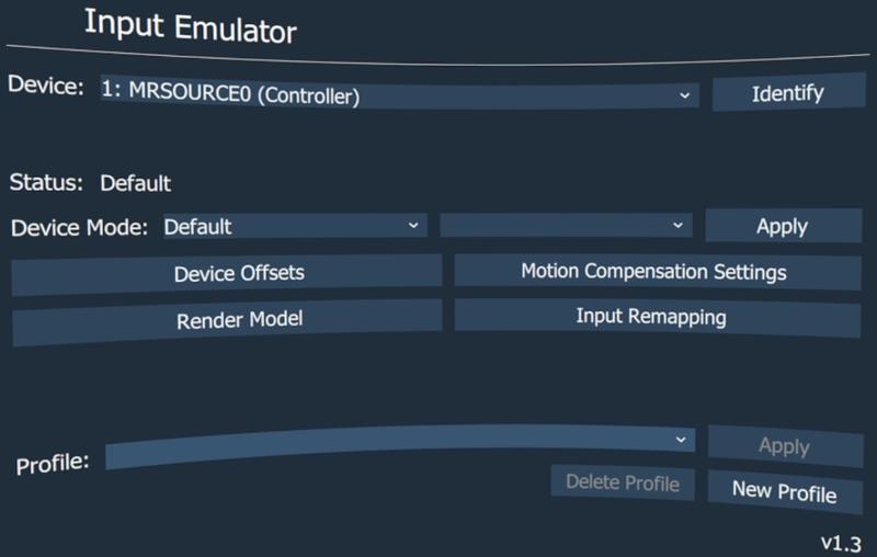OpenVR Input Emulator
